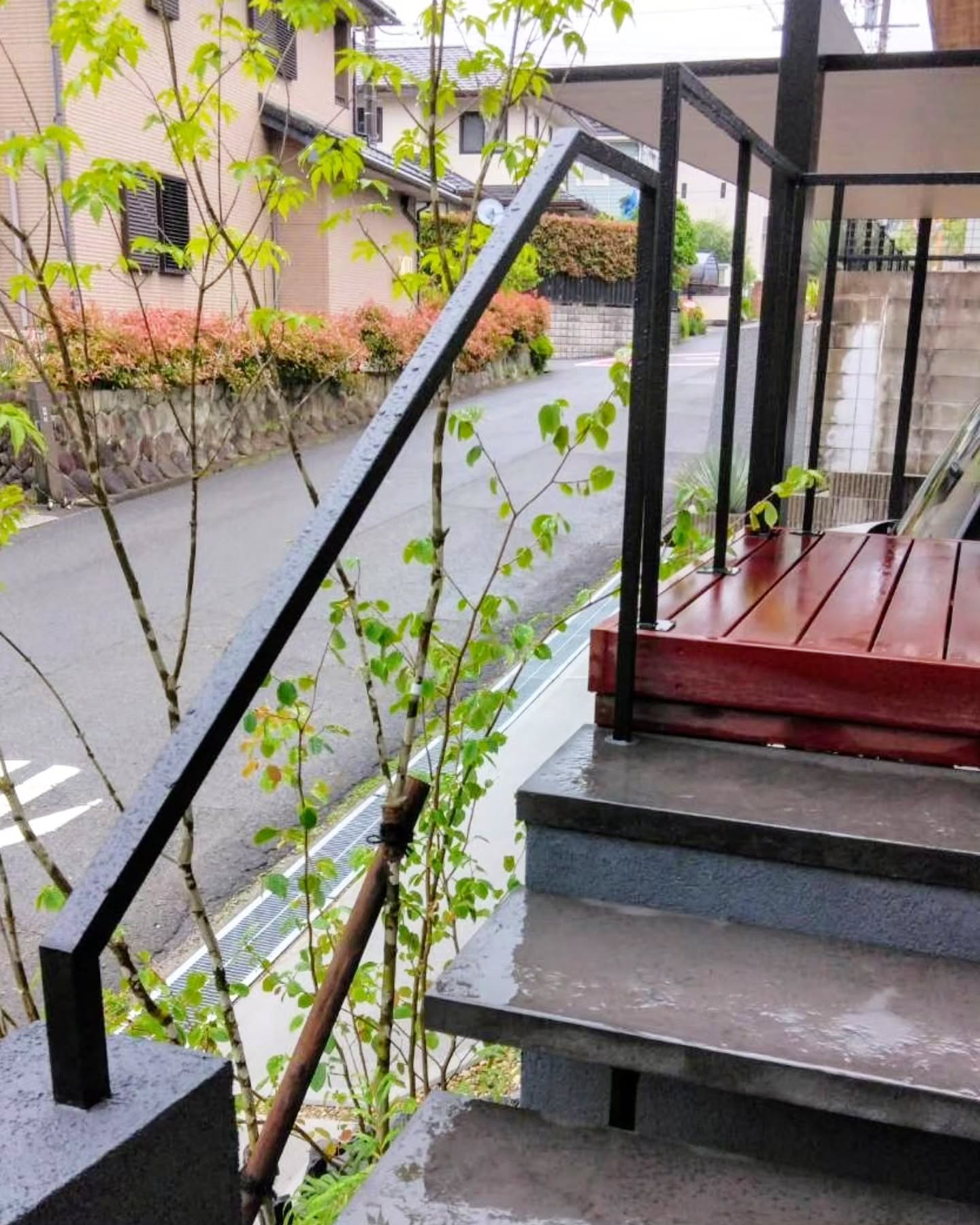 ／線の美しい手摺