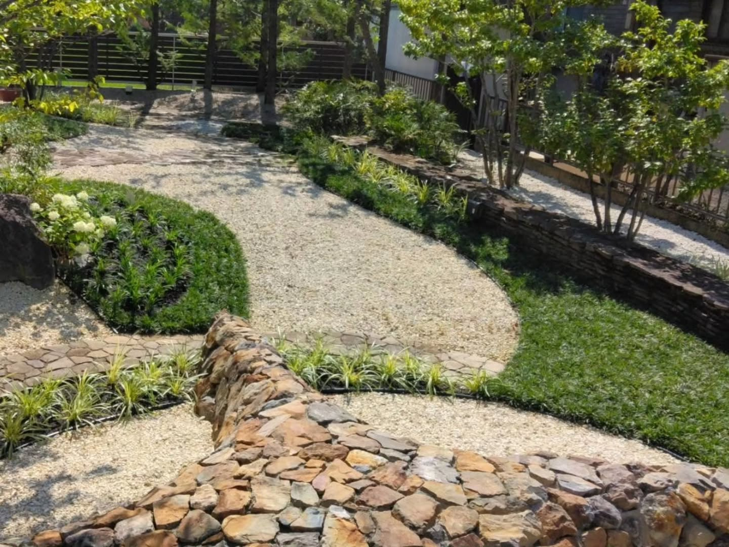 年齢に応じた庭のリフォーム。