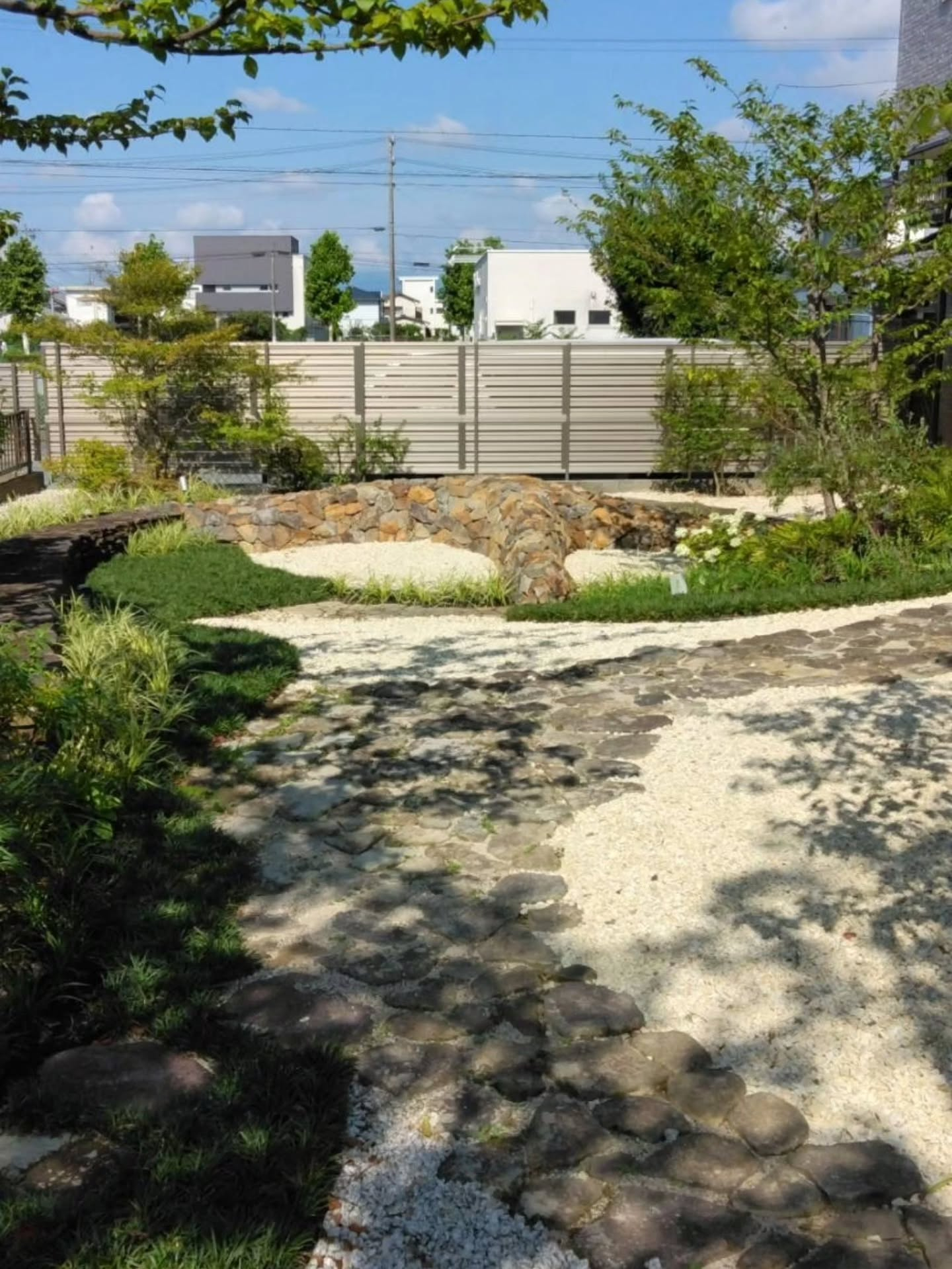 年齢に応じた庭のリフォーム。