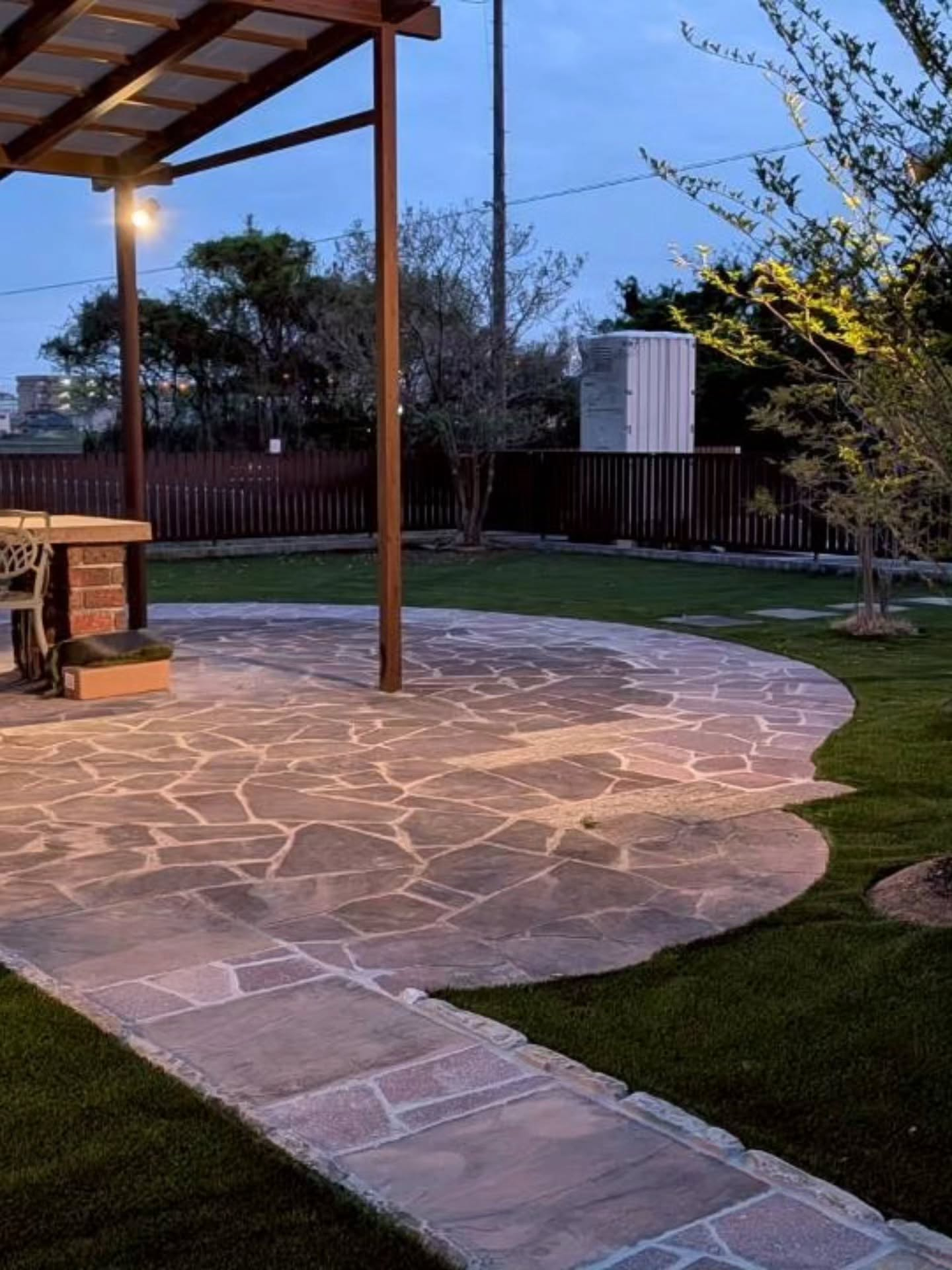 みんなが集える庭。