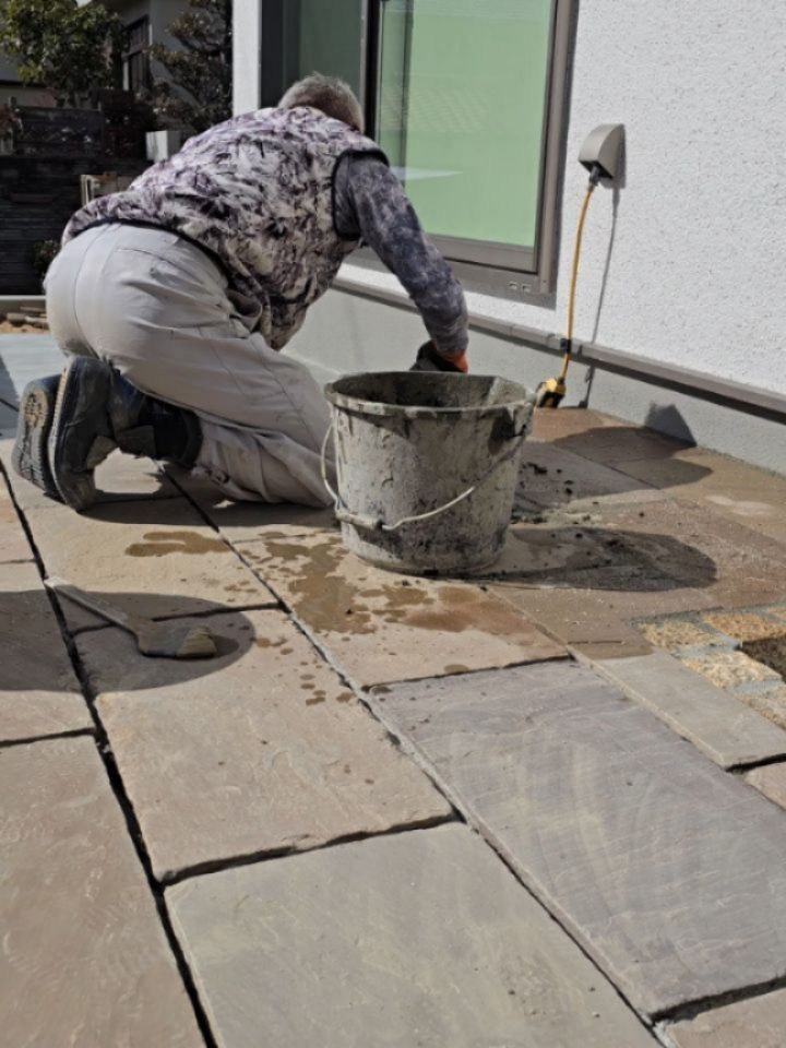 石張りの空間は、、、